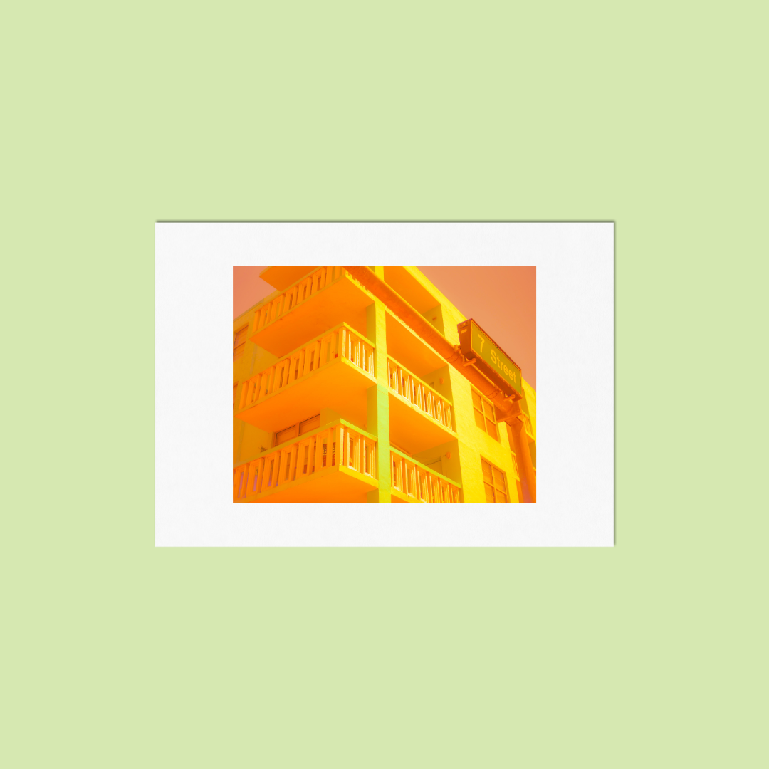 '7th Street' Art Print by Gabbi Rae