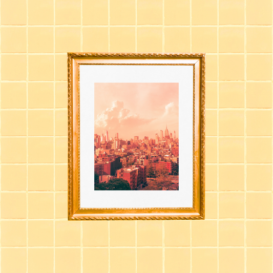 ‘New York City' Art Print by Gabbi Rae (8x10" print in an 11x14" mat)